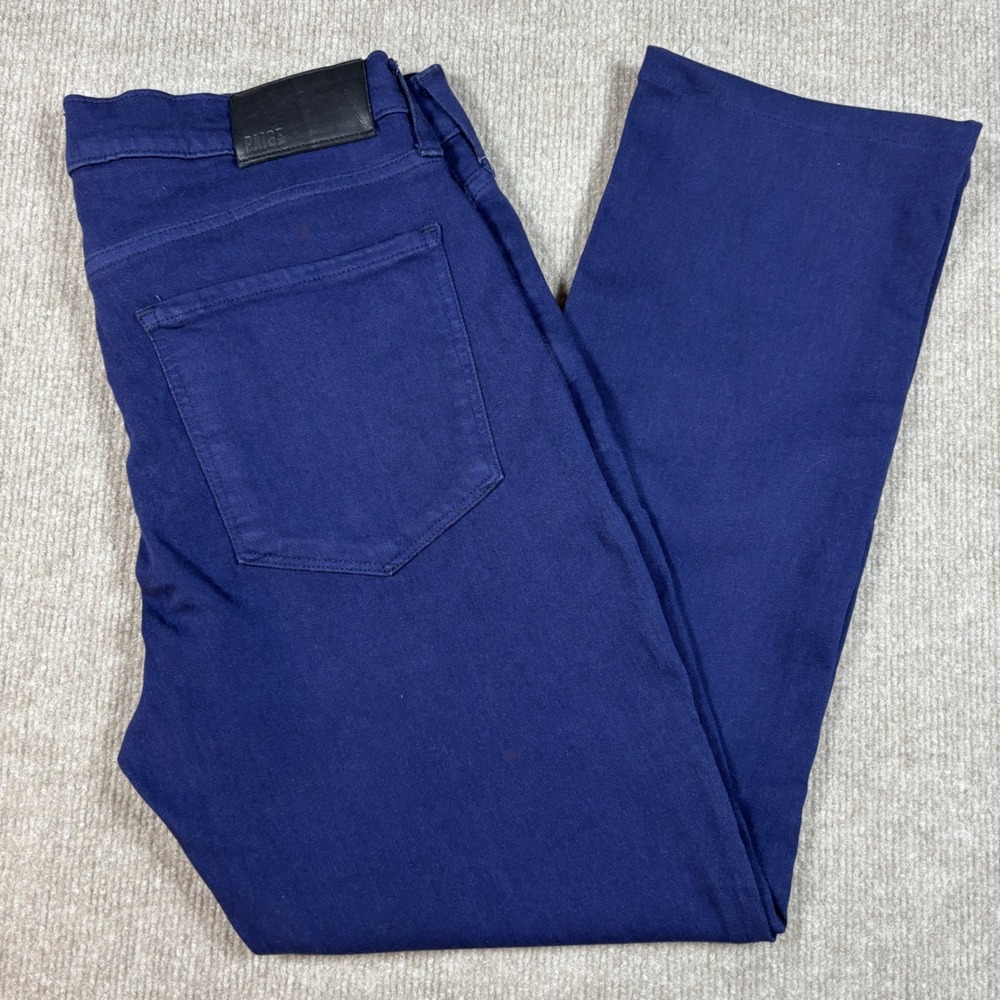 Paige Federal Slim Straight Leg Dark Wash Jeans Men's Size‎ 30x26
